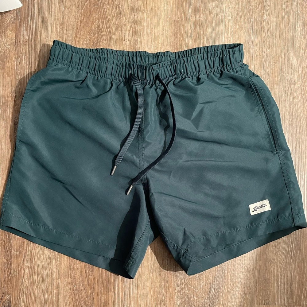 Bather Green Swim Shorts